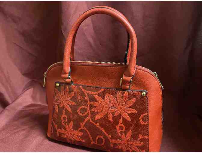 Red Leather Handbag