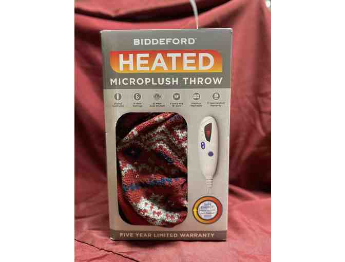 Heated Blanket - Microplush Throw