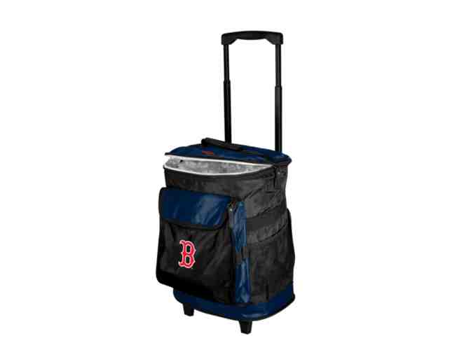 BOSTON RED SOX Rolling Cooler and Mug!