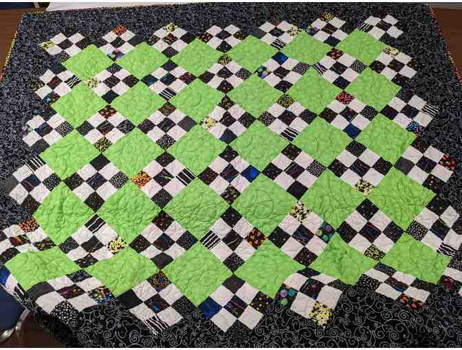 Whimsical Kitty Quilt - (Live Auction Item - Preview Only)