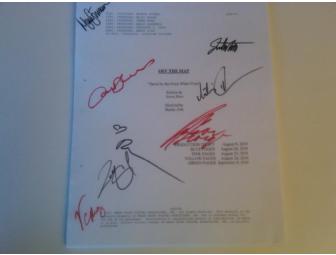 'Off the Map' Autographed Script