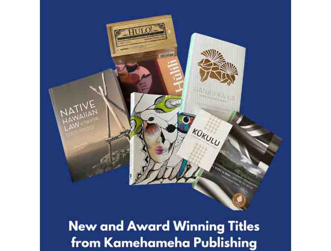Selection of New and Award Winning Titles from Kamehameha Publishing