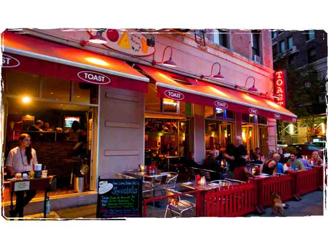 $50 Gift Certificate to Toast on Broadway near 125th Street