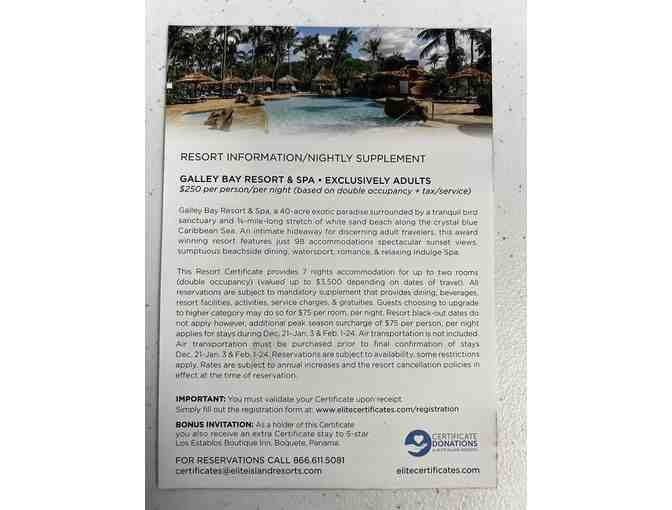 Galley Bay resort and spa Exclusively Adults