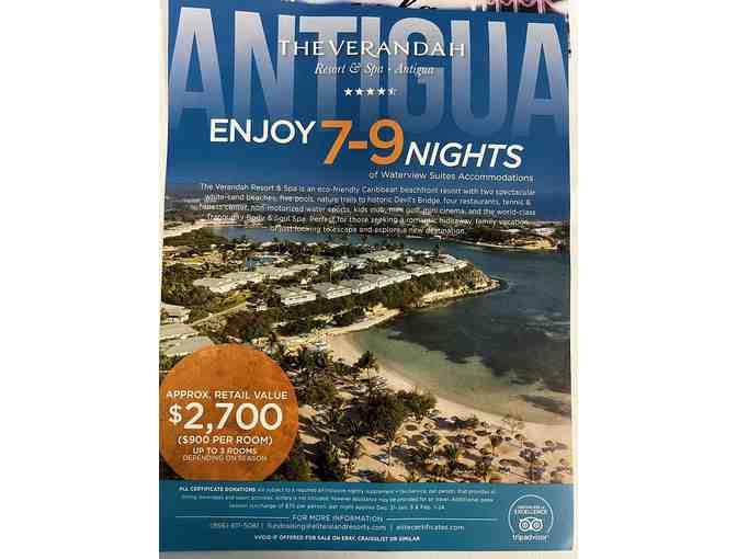 The Verandah Resort and Spa Antigua 7-9 nights up to 3 rooms