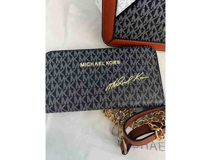 Michael Kors Crossbody Handbag and matching wallet