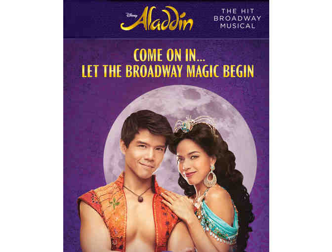 2 Tickets to Aladdin on Broadway - PLUS Backstage Tour with Chad Beguelin - Photo 1