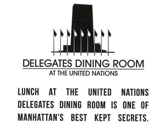 United Nations Tour + Lunch at Private United Nations Delegates Dining Room for 2