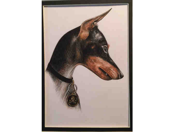 One-Of-A-Kind Framed Portrait of your beloved Pet by Emma Citron