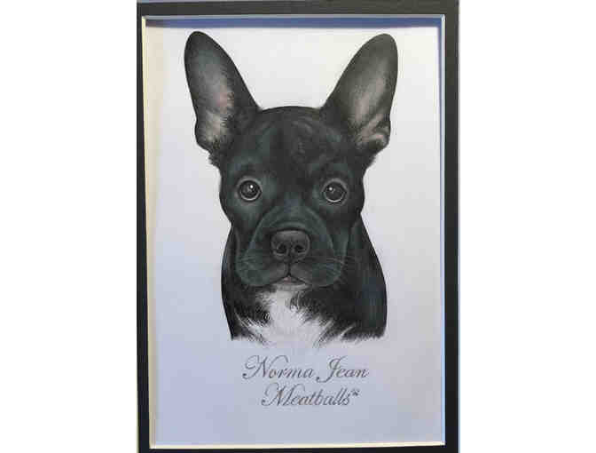 One-Of-A-Kind Framed Portrait of your beloved Pet by Emma Citron