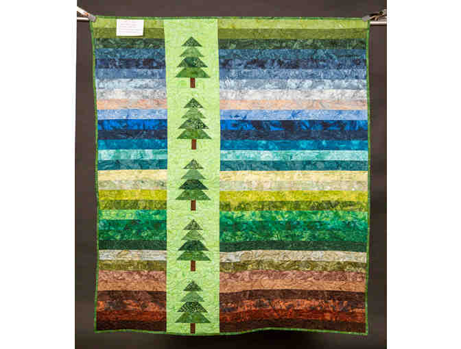 'Colors of Hume' Lap Size Quilt (52'x60') by Linda Burns