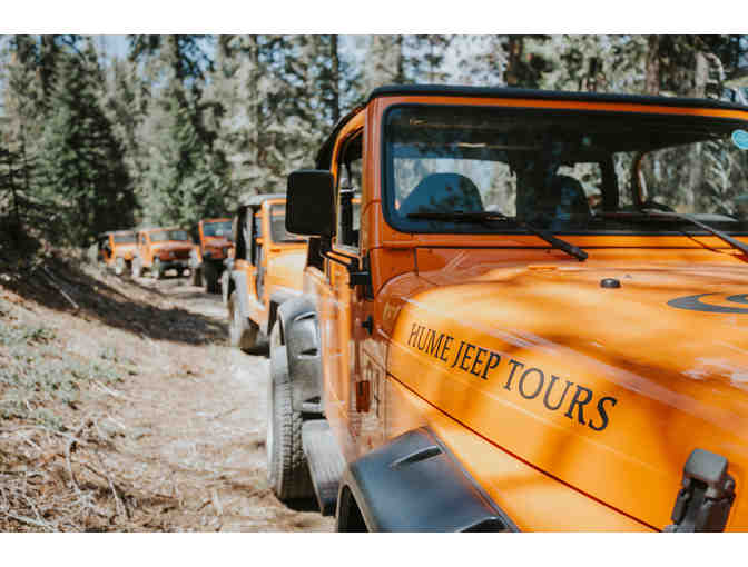 Hume Lake Jeep Tour to Cherry Gap/Chicago Stump