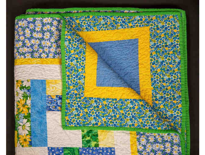 Two Step Quilt (Full Size - 82'x74') Handmade by Terry Sutton