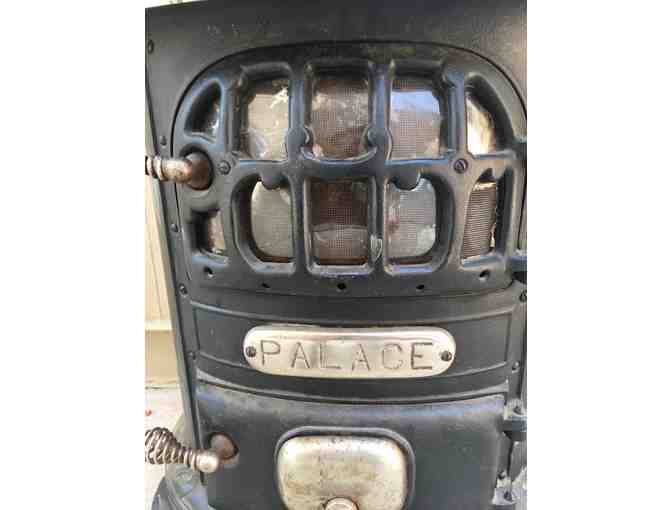 PALACE Cast Iron Cylinder Parlor Stove (unrestored)