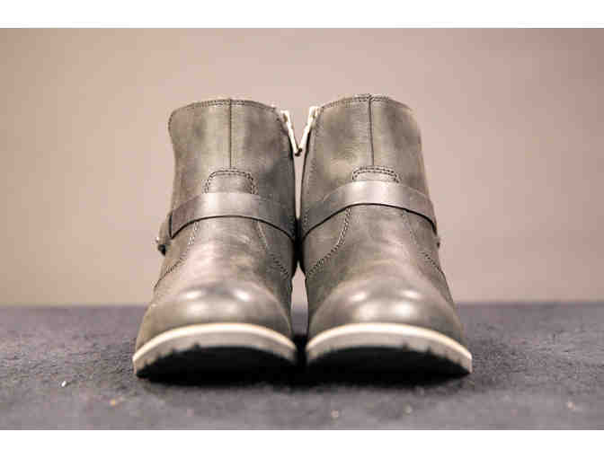 Teva De La Vina Leather Women's Ankle Boot (Size 7 - Black)