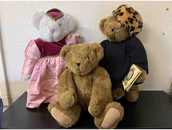 Vermont Teddy Bear Collection: Classic Maple Bear, Renaissance Bear, Lazy But Classy Bear