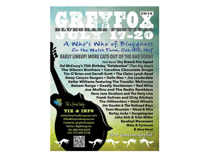 Grey Fox Bluegrass Festival