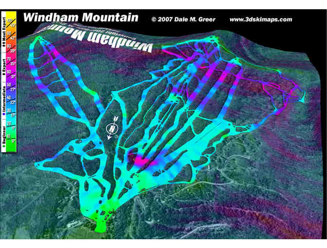 2 lift tickets for Windham Mountain 2014-2015 season