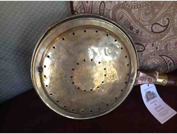 Antique bed warmer
