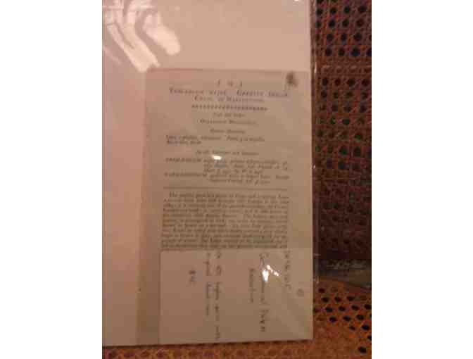 English Botanical prints, circa 1800