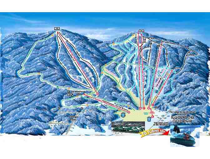 2 lift tickets for Windham Mountain 2015-2016 season