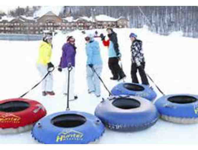 Snow Tubing for 4 at Hunter Mountain!