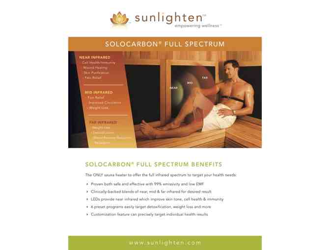 30 min Infared Sauna Session @ The Integrative Approach Massage Therapy