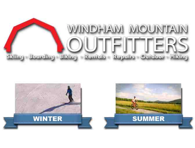 $100 Gift Certificate to Windham Mtn Outfitters or Hunter Mtn Outfitters
