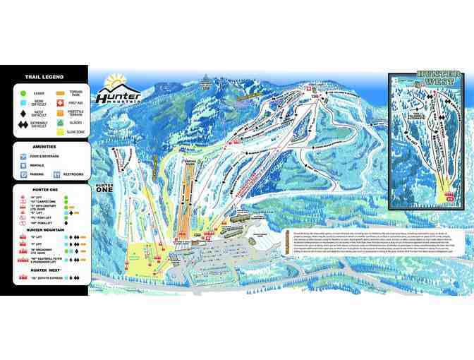 Hunter Mountain 2 lift tickets 2019-2020 season