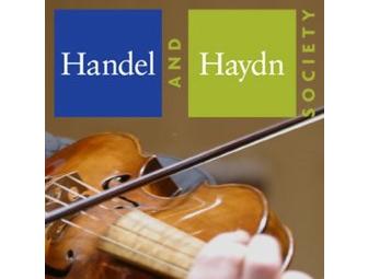 Two (2) Tickets to Handel Jephtha at Handel & Haydn and Dinner at Pho & I