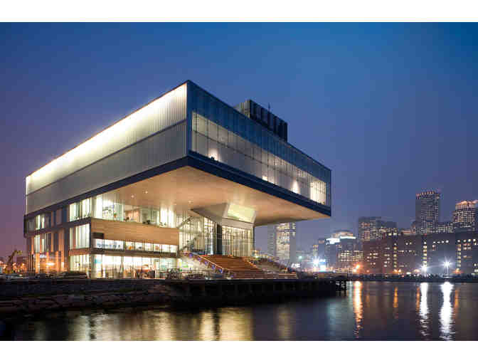 Two passes to the Institute of Contemporary Art and dinner at Legal Sea Foods