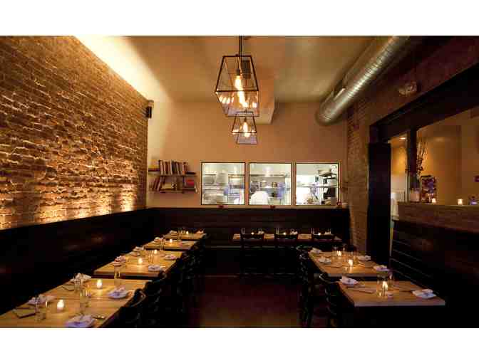 A tasting menu for four at Sycamore.