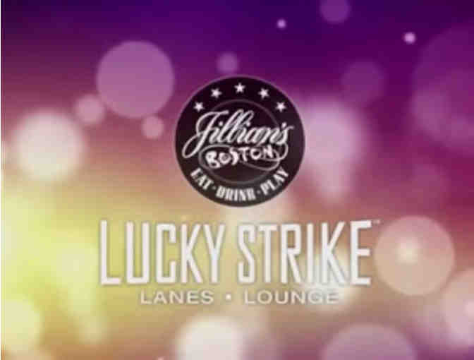 Pool party for 20 at Jillian's/ Lucky Strike Boston