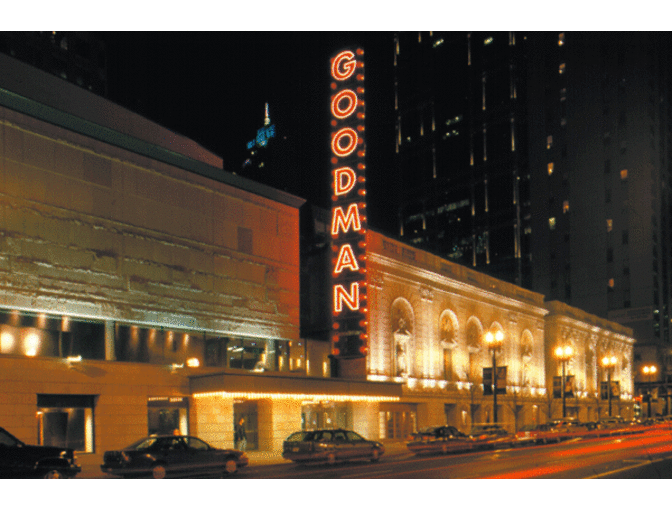 Four tickets to the Goodman Theatre