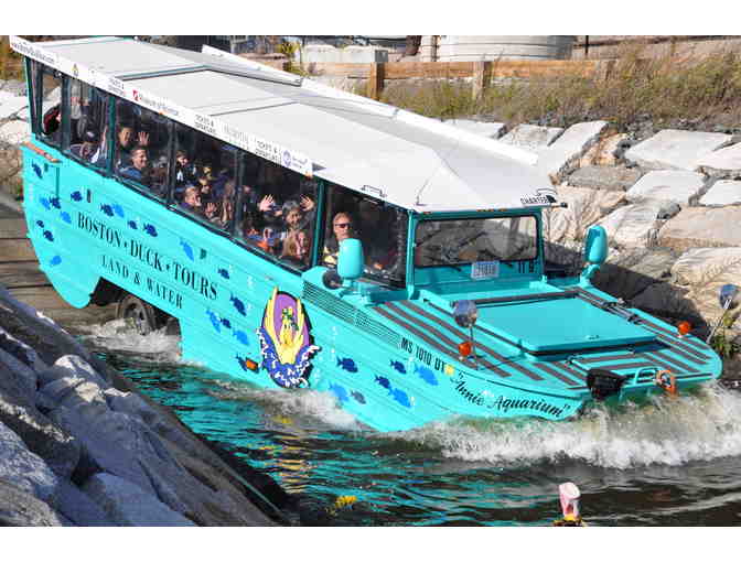 Two passes to a Boston Duck Tour and dinner at Tapeo
