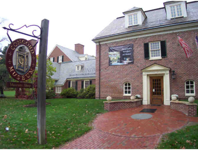 Four passes to the Concord Museum