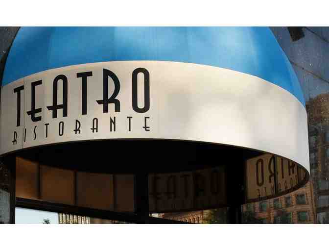 $50 gift certificate at Teatro and two tickets to the Huntington