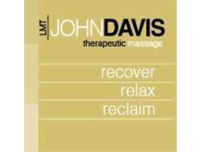 60-minute therapeutic massage