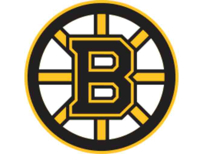 Two Boston Bruins club seat tickets
