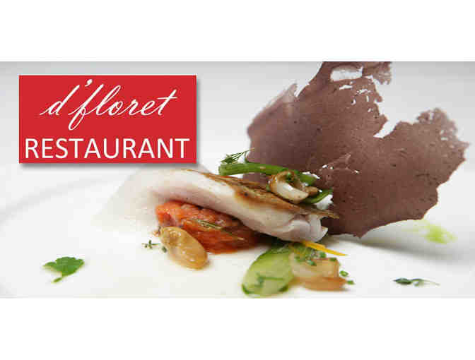 CUISINE MEETS ART AT D'FLORET