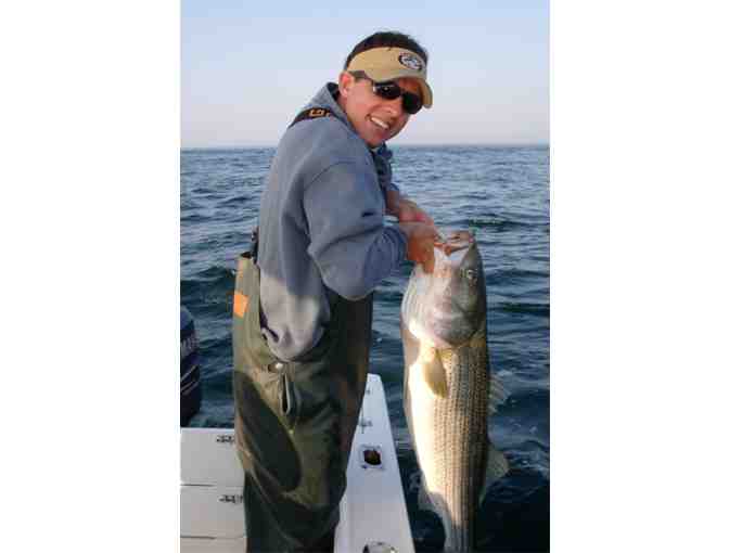Nantucket Fishing Trip - Captain Cam of Bill Fisher Outfitters|Lunch at Something Natural
