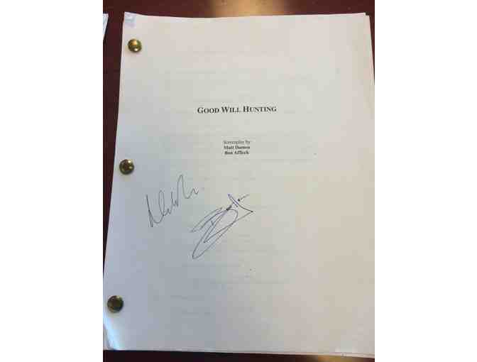 Original Signed Script - Good  Will Hunting