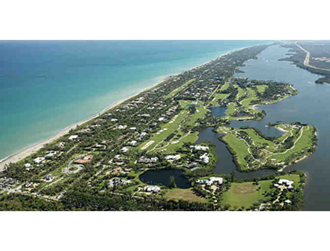 Golf for two at Jupiter Island Club with Jim Dwinell '62 and Harvard AD, Bob Scalise