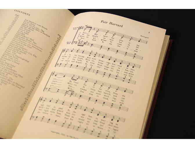 The Harvard Song Book - 1922 Second Edition