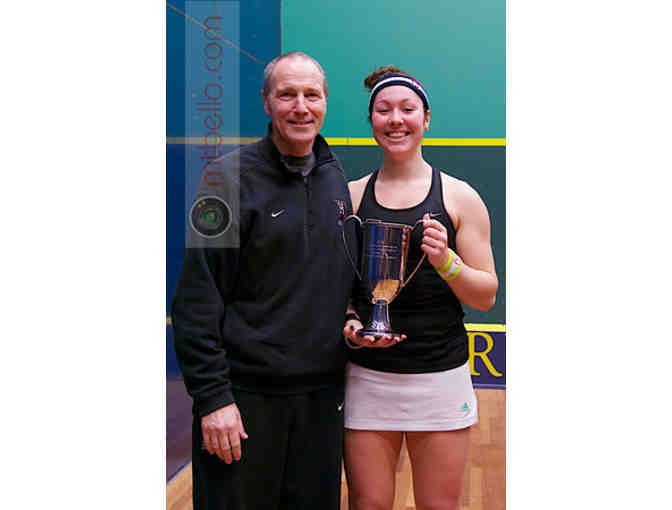 Two Private Squash Lessons with Harvard Head Coach Mike Way