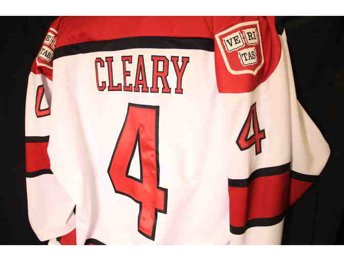 Coach Bill Cleary '56 Signed Jersey