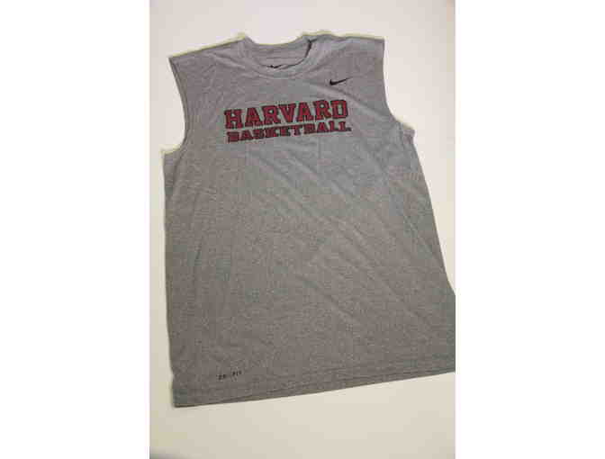 Harvard Basketball Nike Dri-fit cutoff tshirt