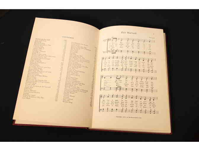 The Harvard Song Book - 1922 Second Edition
