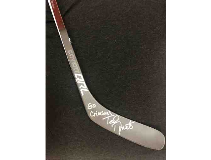 Ted Donato Signed Hockey Stick