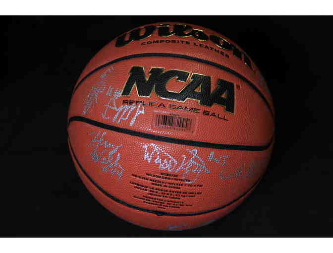 2017-18 Ivy League Champion Signed Basketball